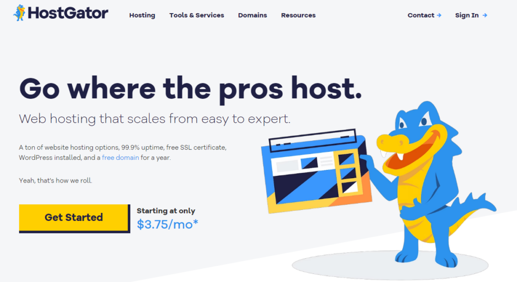 Hostgator - Alternative di hosting Scala