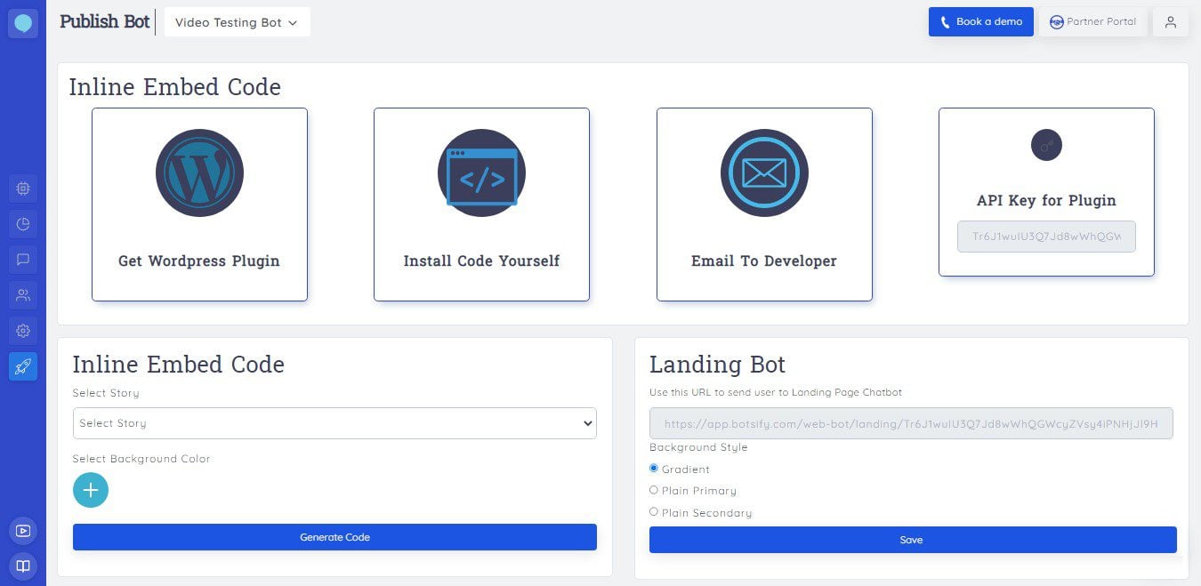 Instalação do Botsify Chatbot no WordPress