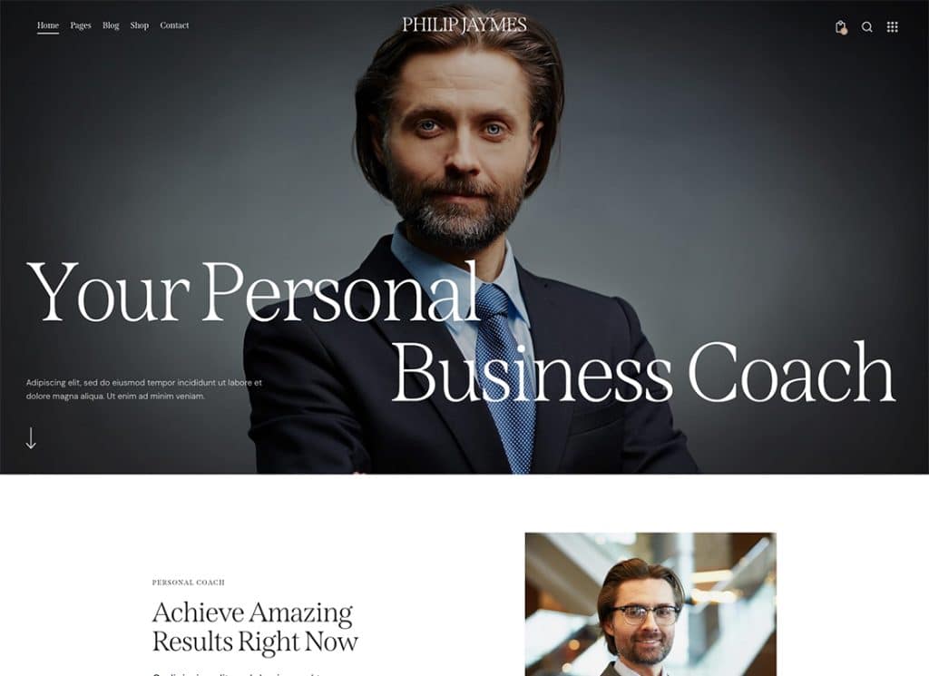 PJ – Life- und Business-Coaching-WordPress-Theme