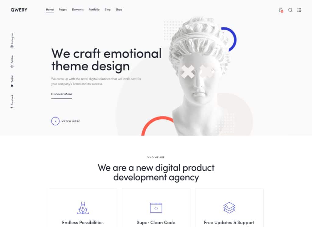 Qwery – Mehrzweck-Business-WordPress- und WooCommerce-Theme