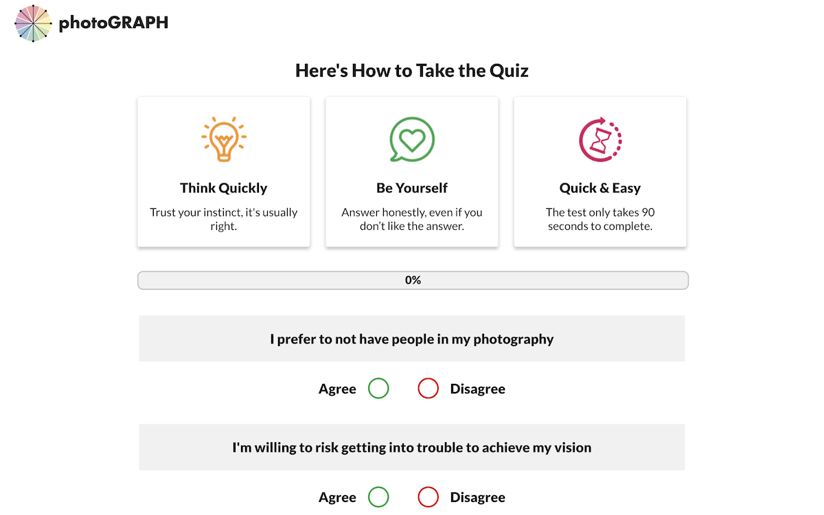 Das photoGRAPH-Quiz für Expertenfotografie.