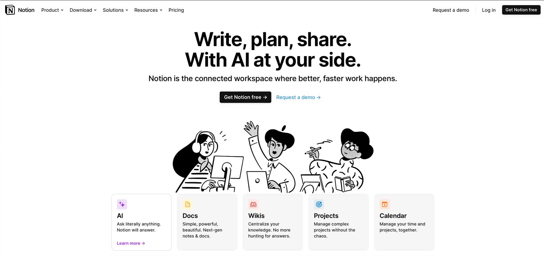 Notion أفضل أدوات الذكاء الاصطناعي للمهنة