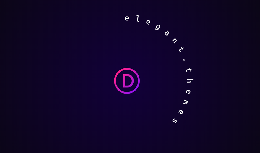 conceptions de texte incurvées divi