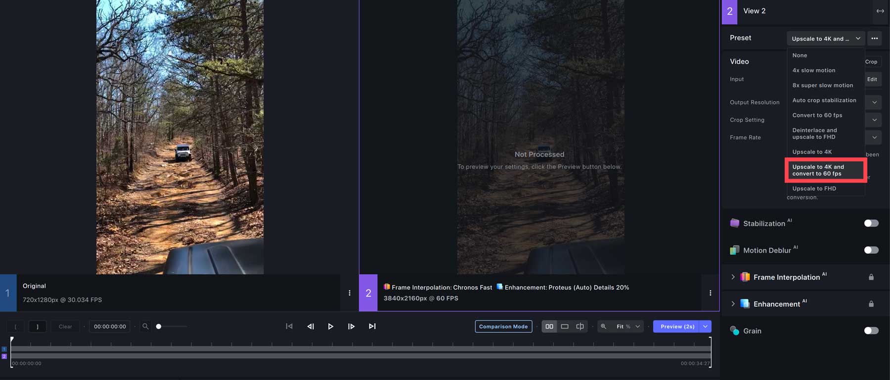 AI ile lüks videolar