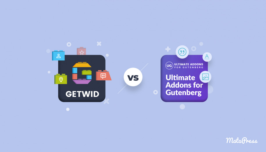 تمت مقارنة الإضافات النهائية لـ Gutenberg وGetwid