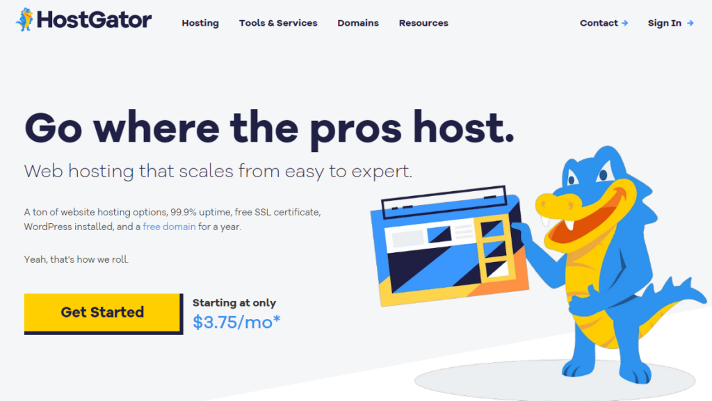 HostGator - Basılabilir alternatifler