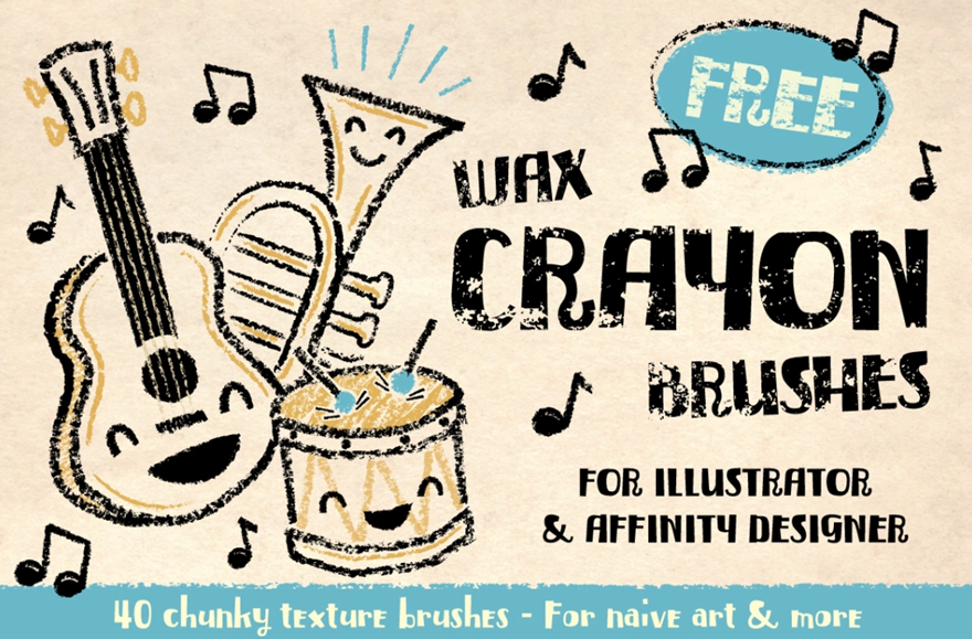 Pinceaux Illustrator gratuits