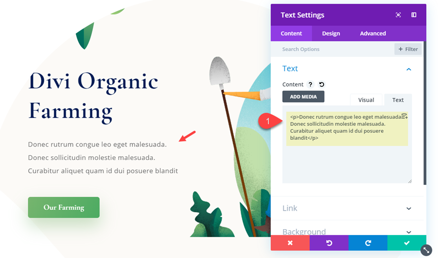 éléments circulaires divi