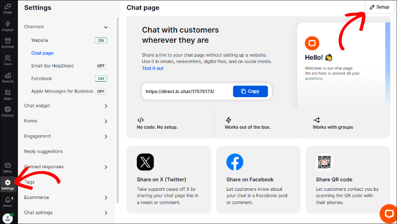 ライブチャット チャット ページ - IsItWP - 無料の WordPress テーマ検出ツール livechat chat page