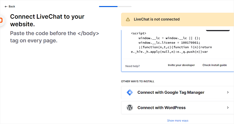 livechat-connect-to-wordpress - IsItWP - 無料の WordPress テーマ検出ツール livechat connect to wordpress