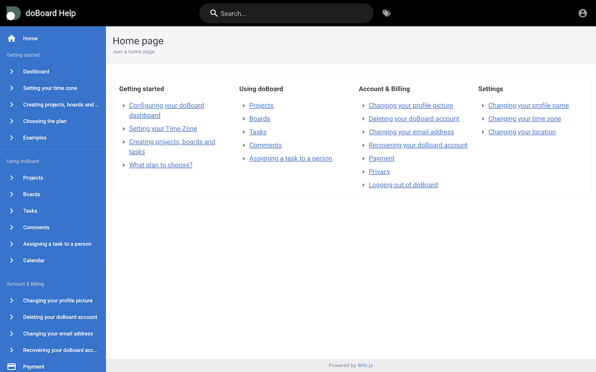 Wiki Bantuan doBoard.