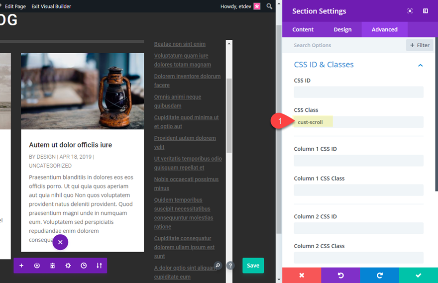 messages récents défilants