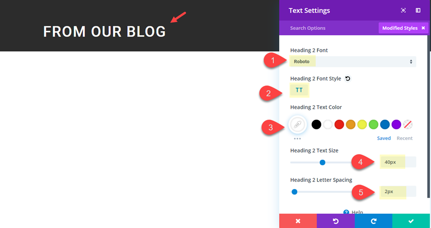 messages récents défilants