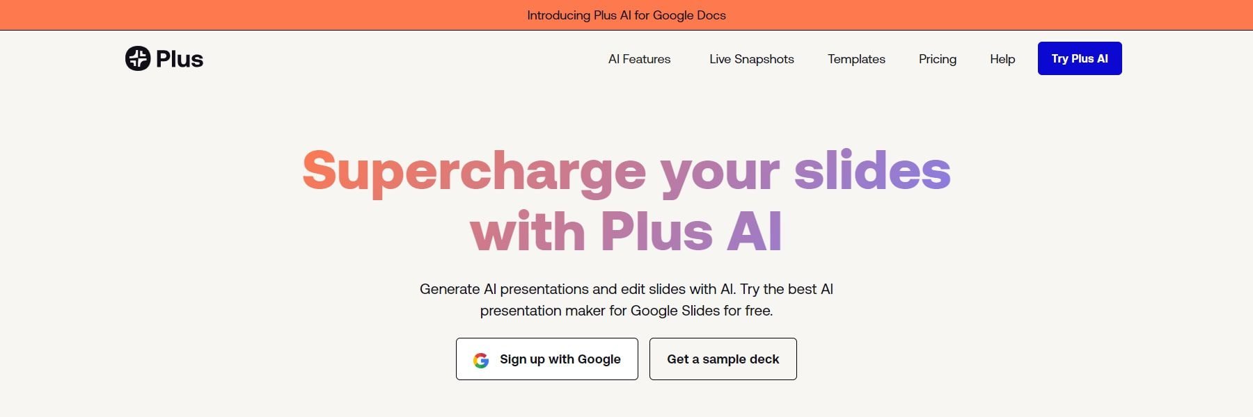 plus alternative ai powerpoint