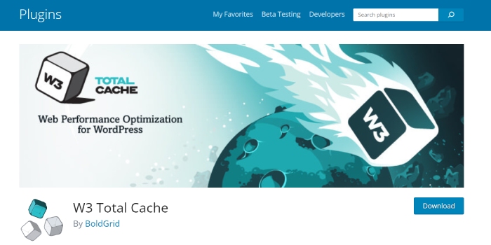 8+ beste Cache-Plugins für WooCommerce-Websites 2 W3 Total Cache