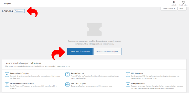 WooCommerce'de Kupon Kodu Nasıl Oluşturulur? 3 Create Coupon