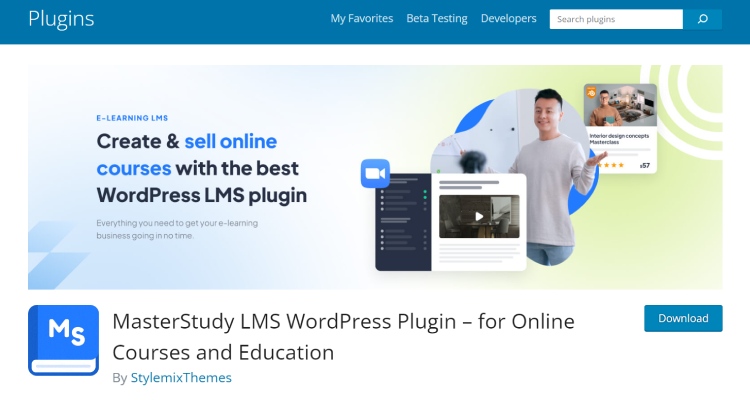 9 ปลั๊กอิน WordPress ที่ดีที่สุดสำหรับเว็บไซต์เพื่อการศึกษา 2024 3 MasterStudy