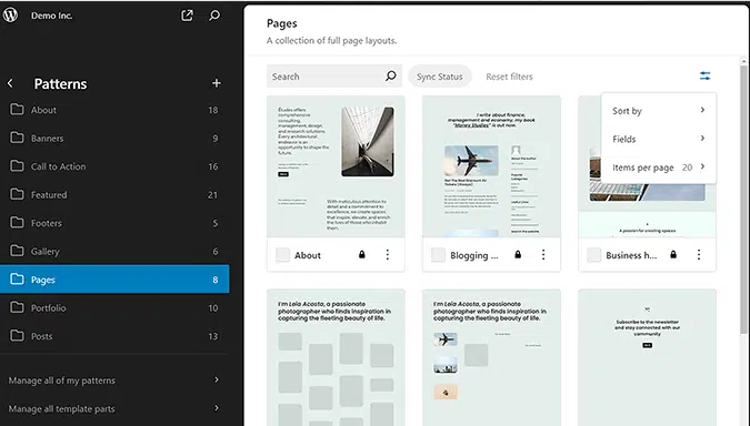 Actualización “Regina” de WordPress 6.5: características y actualizaciones 8 Dataset Views with Filter in WordPress 6.5