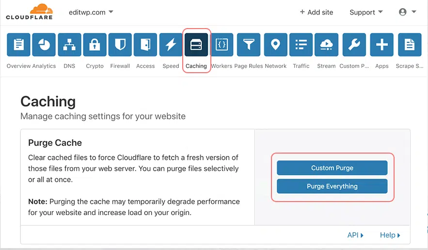 Jak zainstalować Cloudflare na swojej stronie WordPress? 11 Caching in Cloudflare