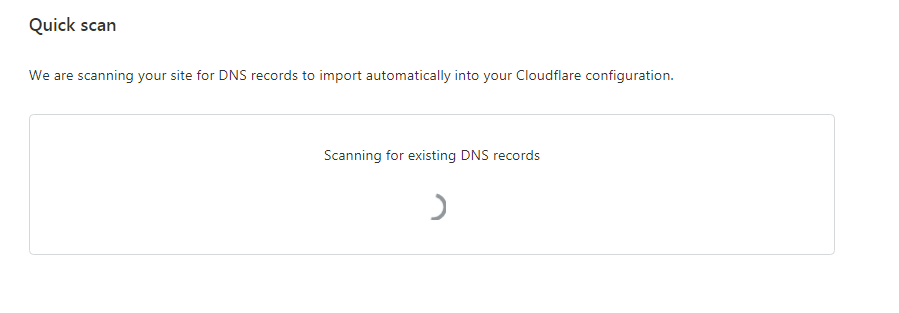 cloudflare scannig