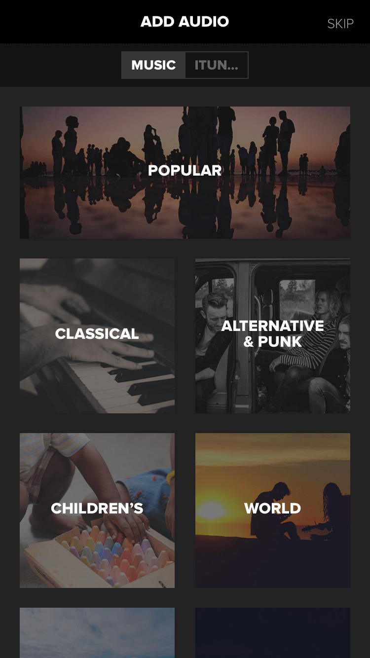 La bibliothèque musicale Splice.