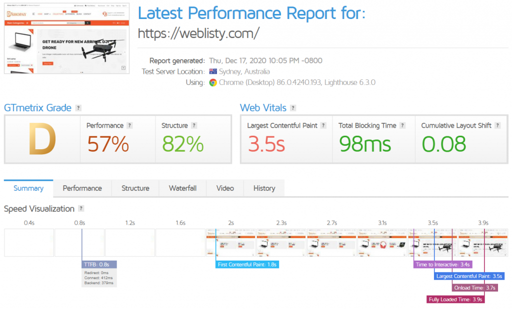 Wie richte ich Cloudflare-Einstellungen in WordPress ein? 5 gtmetric speedup 1 How to Setup Cloudflare Settings on WordPress?