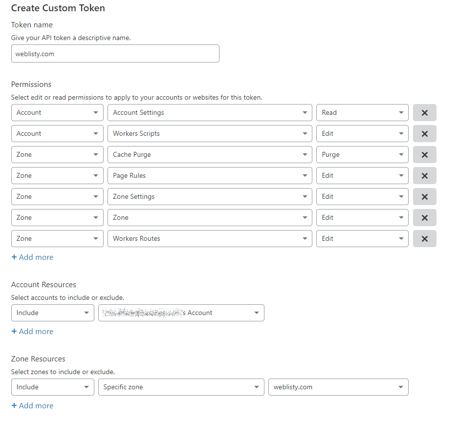 Wie richte ich Cloudflare-Einstellungen in WordPress ein? 21 cloudflare wordpress token How to Setup Cloudflare Settings on WordPress?