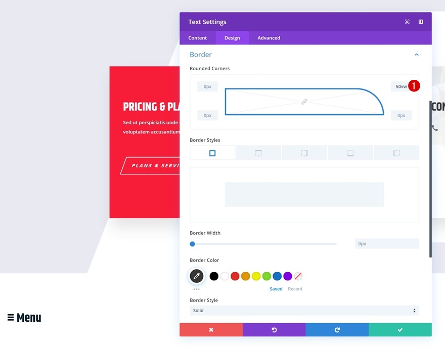 раскрывающееся липкое меню