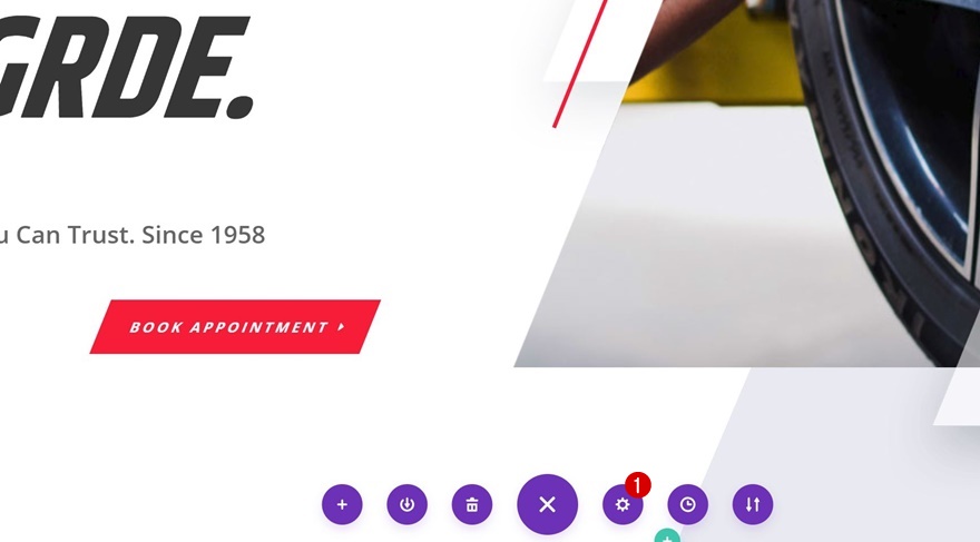 раскрывающееся липкое меню