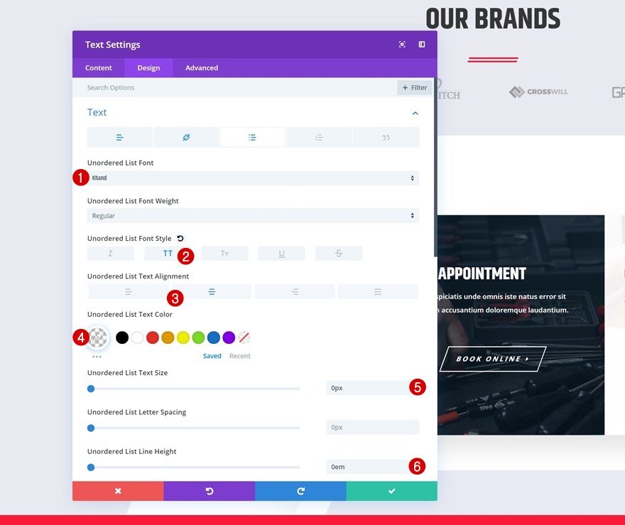 раскрывающееся липкое меню