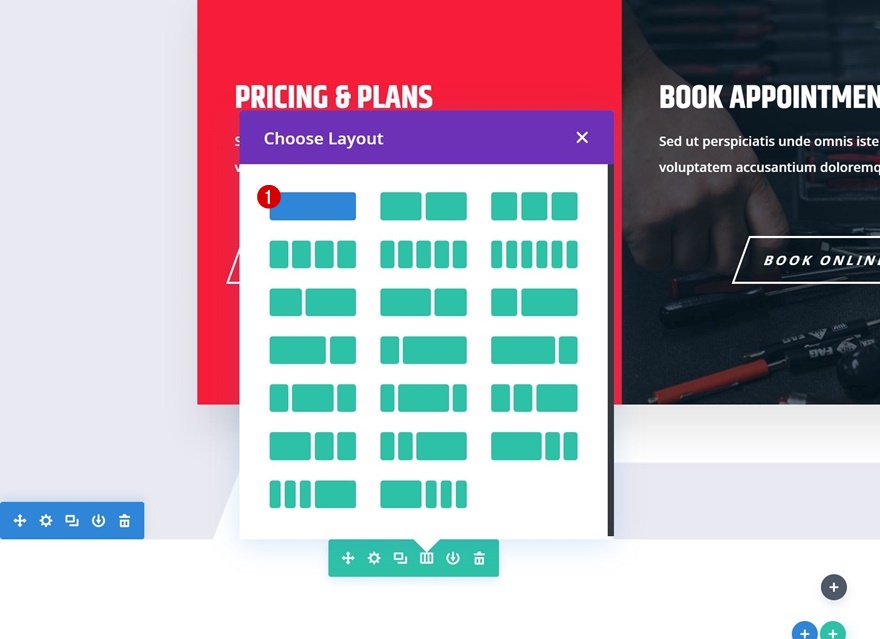 раскрывающееся липкое меню