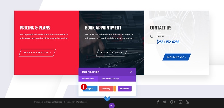 раскрывающееся липкое меню