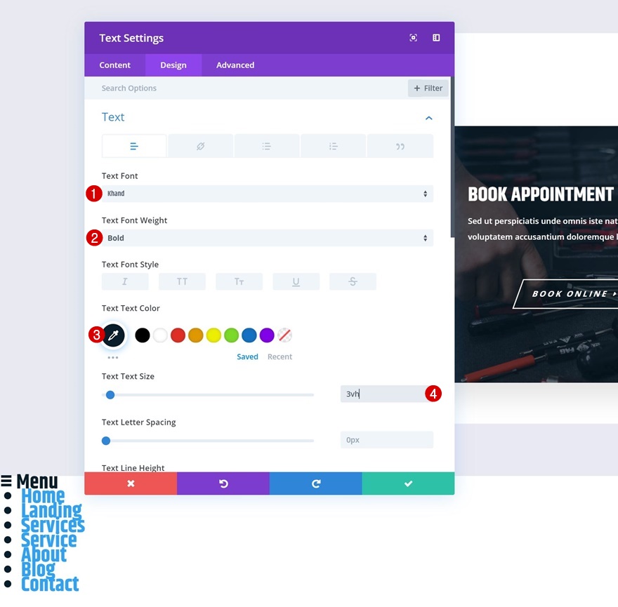 раскрывающееся липкое меню