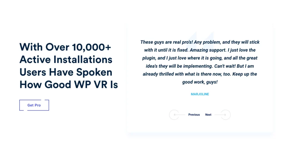 Reseñas de WP VR