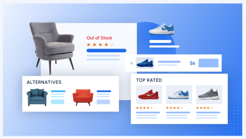 Recommandations de produits avancées par RexTheme - Recommandations de produits pour WooCommerce :