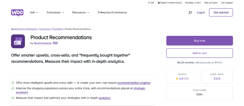 Zaawansowane rekomendacje produktów - rekomendacje produktów według WooCommerce Pricing