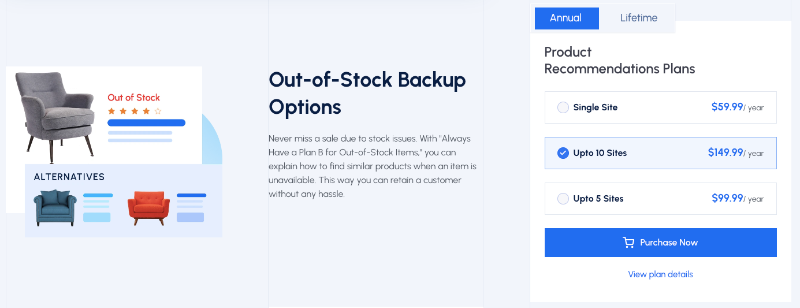 Recommandations de produits avancées - Recommandations de produits pour WooCommerce par RexTheme