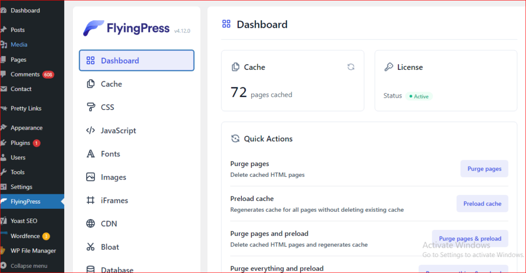 configuración-de-flyingpress