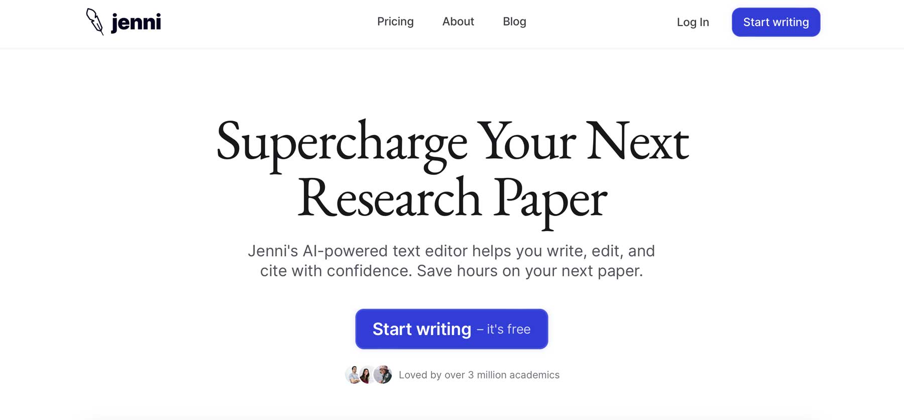 Jenni, les meilleurs outils d'IA pour la recherche