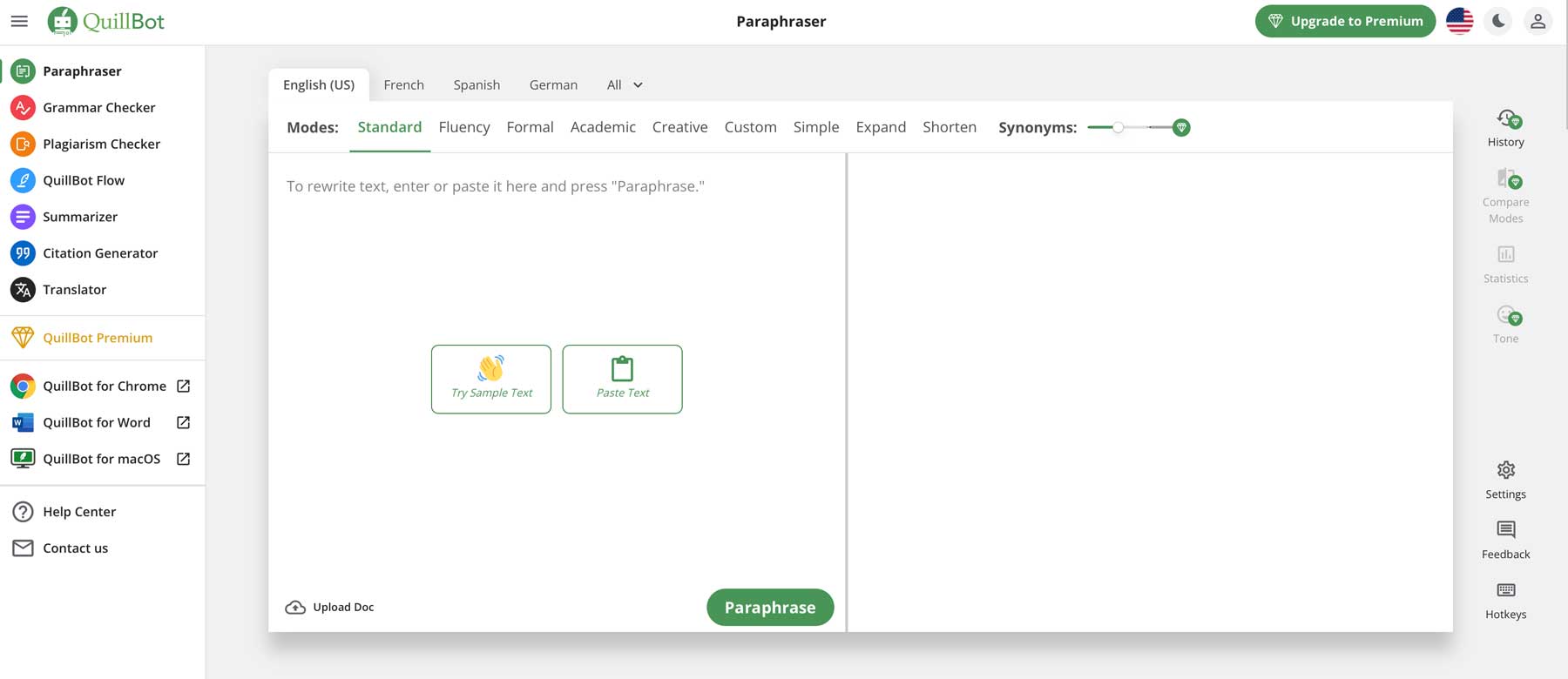 Quillbot alat AI terbaik untuk penelitian