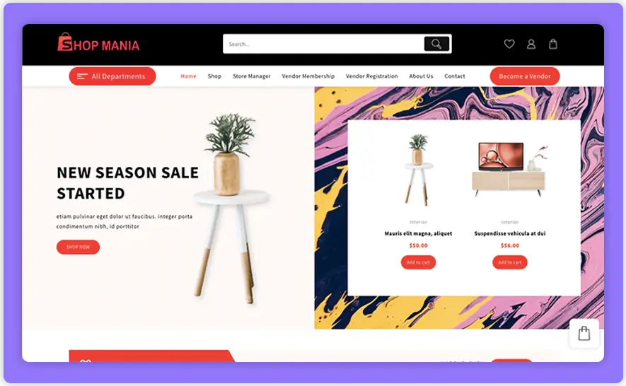 Los 6 mejores temas y plantillas de marca blanca de WordPress 2 shop mania 8831