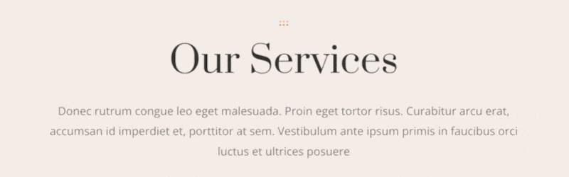 Exemplu CSS personalizat Divi AI pe front-end