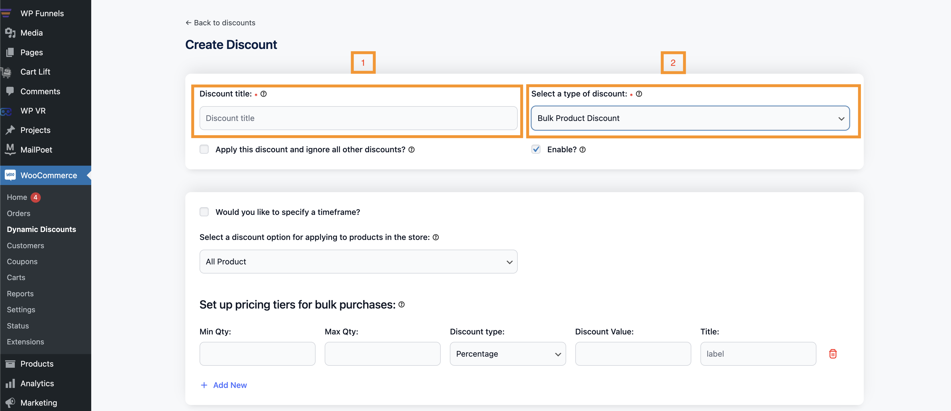 Как увеличить продажи с помощью оптовых скидок WooCommerce в 2024 году 2