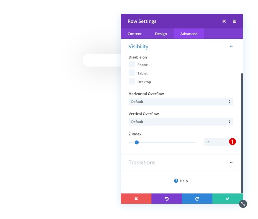 maquette de galerie de défilement