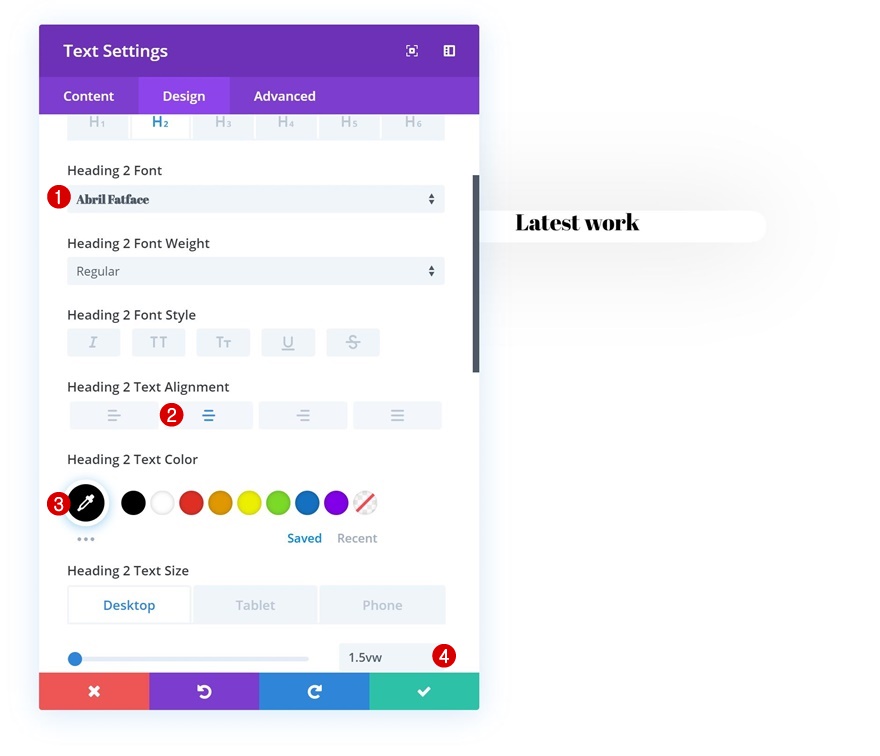 maquette de galerie de défilement