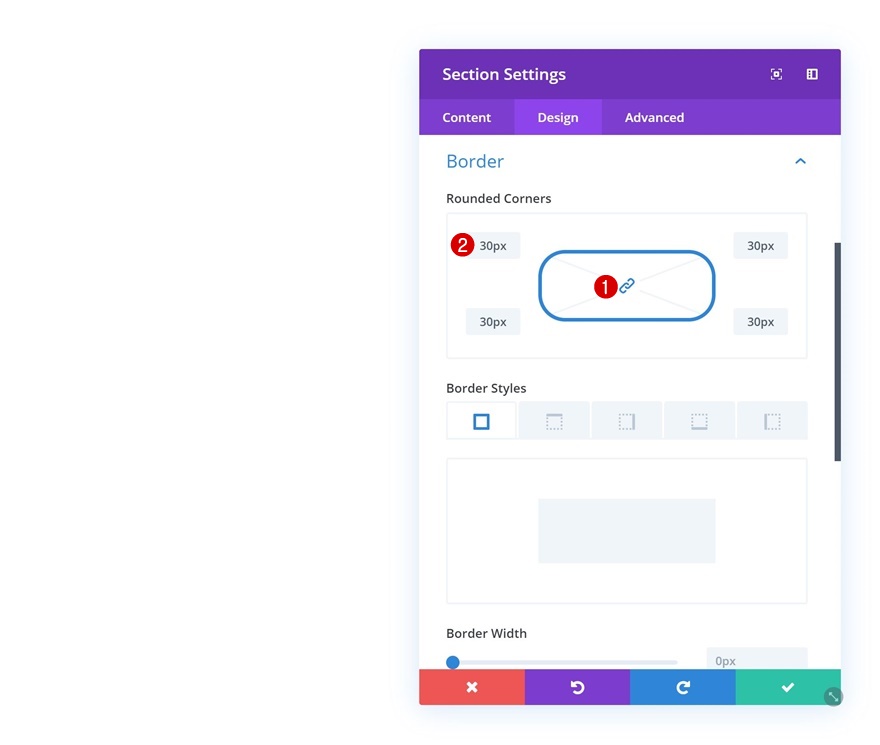 maquette de galerie de défilement