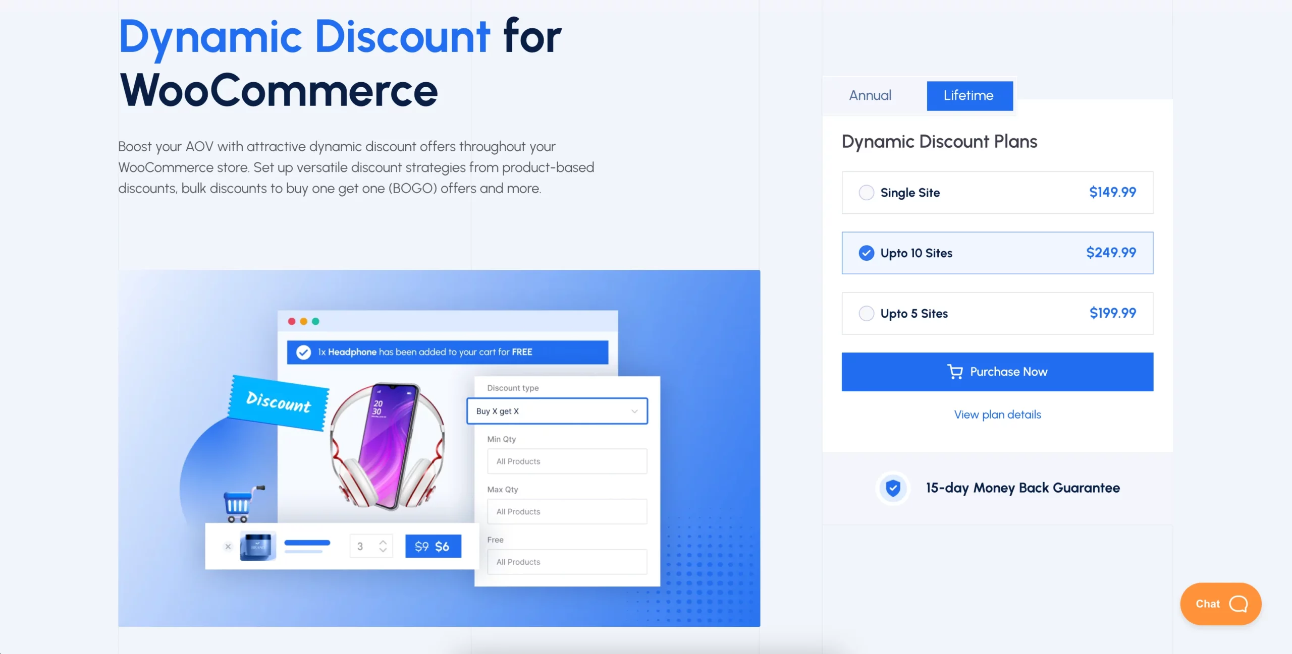 WooCommerce 的动态折扣