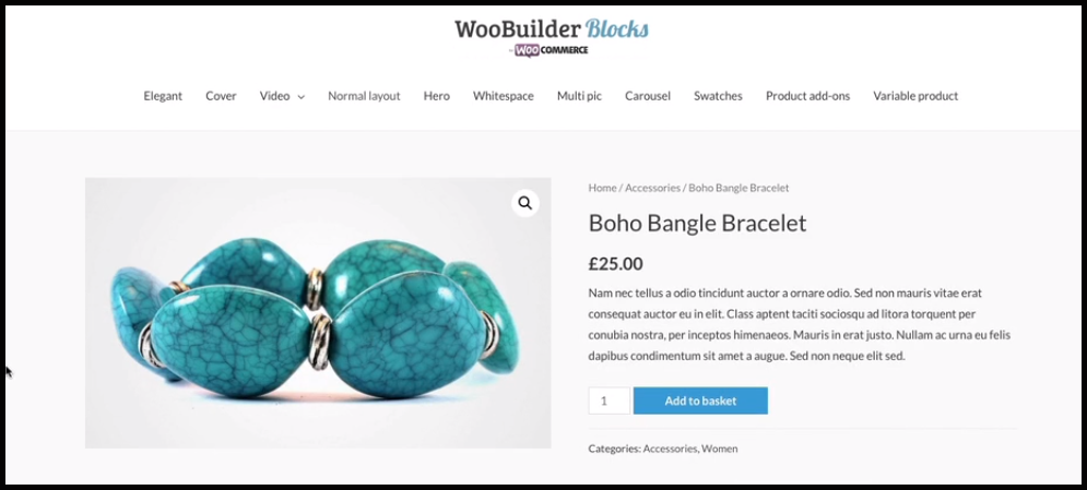 Plugin Blok WooBuilder