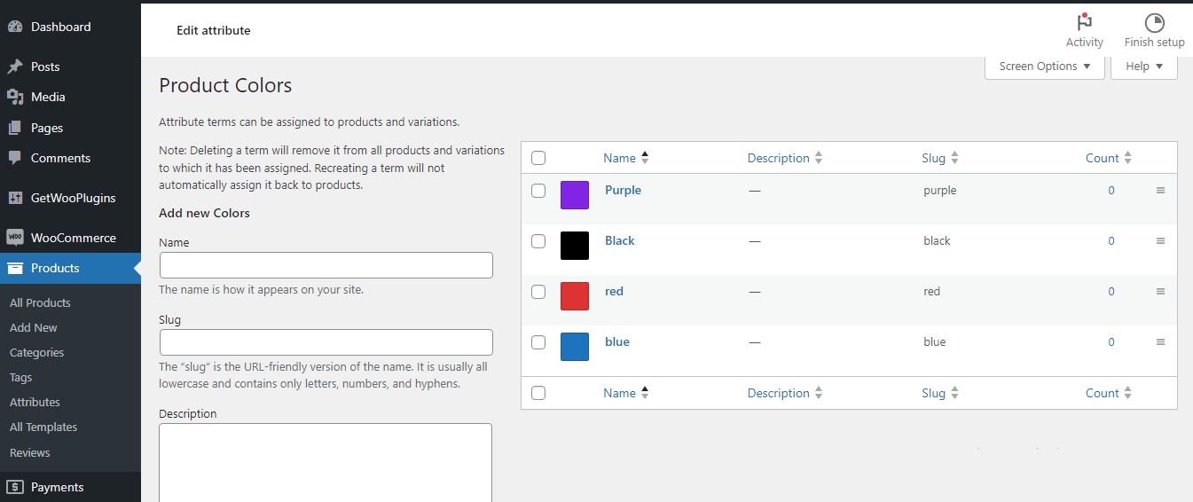 รูปแบบต่างๆ ของ WooCommerce