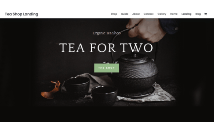 9 migliori temi e modelli WordPress per negozio di tè 2 New Project 72